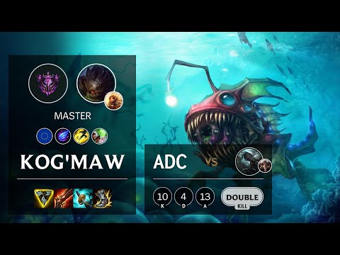 Kog'Maw ADC vs Senna - EUW Master Patch 10.24