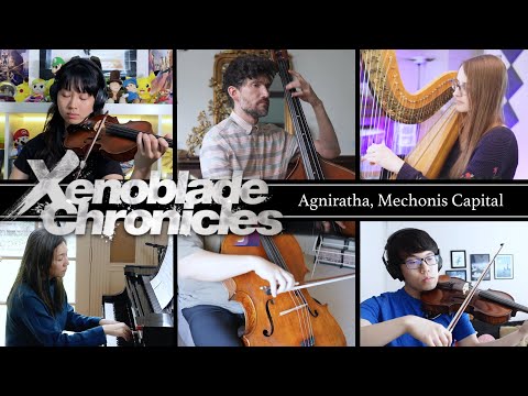 Agniratha, Mechonis Capital - Xenoblade Chronicles (piano, harp, and string quintet arrangement)