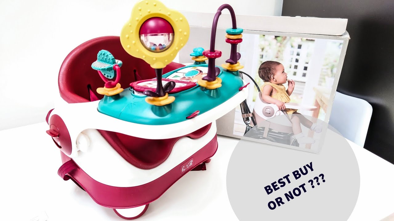 Watch video Mamas & Papas Baby Bud Booster Seat with Detachable and Activity Tray Now Mamas & Papas Baby Bud Booster Seat with Detachable and Activity Tray