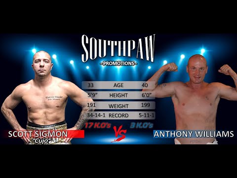 Scott Sigmon vs Anthony Williams 2/20/2021