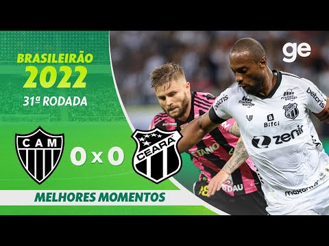 Gols e lances de Atlético Mineiro x Ceará