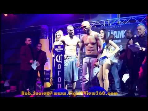 PBC ON BOUNCE 11/18 10PM EST! ISHE SMITH VS J ROCK WILLIAMS FULL WEIGH IN 11/17/17!