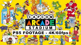 Capcom Arcade Stadium - PS5 Gameplay  via PS4 BC 4