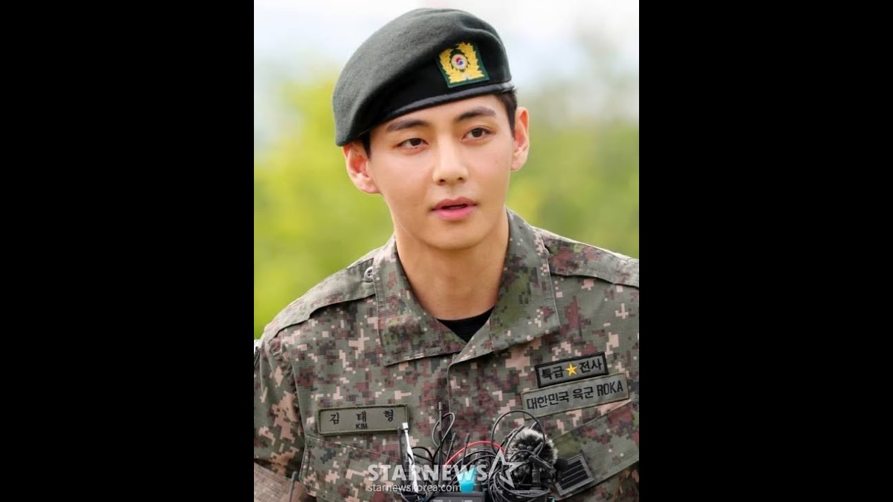 BTS 뷔, 전역하자마자 '이 장소'서 포착…"안경+마스크 쓰고 있네"