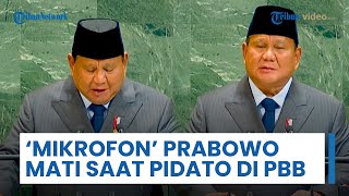 Momen Mikrofon Presiden RI Prabowo Subianto Mati saat Pidato di KTT PBB, Erdogan Alami Hal Serupa