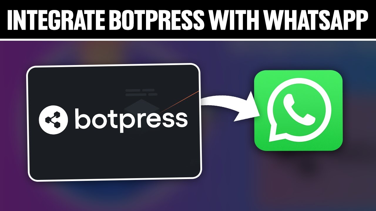 How To Integrate Botpress With WhatsApp 2024! (Full Tutorial)