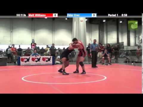 Men 96 KG / 211.5 lbs - Matt Williams vs. Elder Cruz