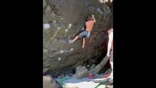 Video thumbnail de Superpower, 8A+. Hartland Quay