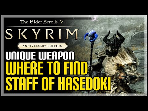 The Staff of Hasedoki Location Skyrim Anniversary Edition