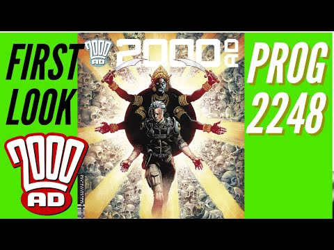 2000AD PROG 2248 FIRST LOOK - Subscriber Unbagging - Comic Book - Full Spoilers Review