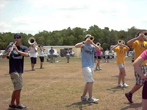 CRHS Marching Band Practice 06/11/2011