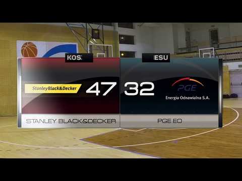 Stanley Black&Decker vs PGE EO - VI kolejka - Warszawa - Koszykarska Liga Biznesu