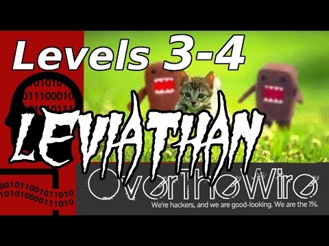Linux Hacking: Binary & Hex | Leviathan: OverTheWire (Levels 3-4)