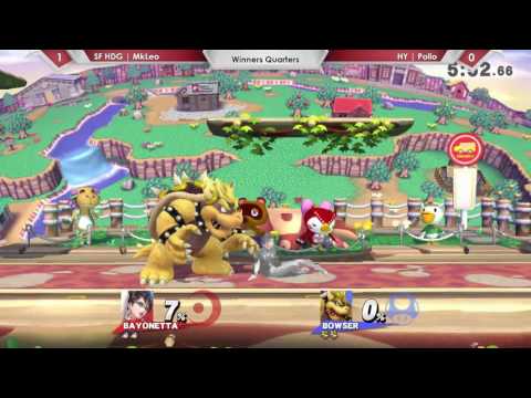 SP51 - SF HDG | MkLeo (Bayonetta) Vs. HY | Pollo (Bowser) Winners Quarters - Smash 4