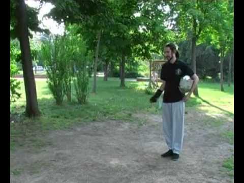 Scherma bastone italiano - Saluto m° Ravazzani