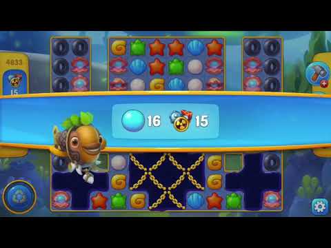 Fishdom  Level 4831 - 4845🐠