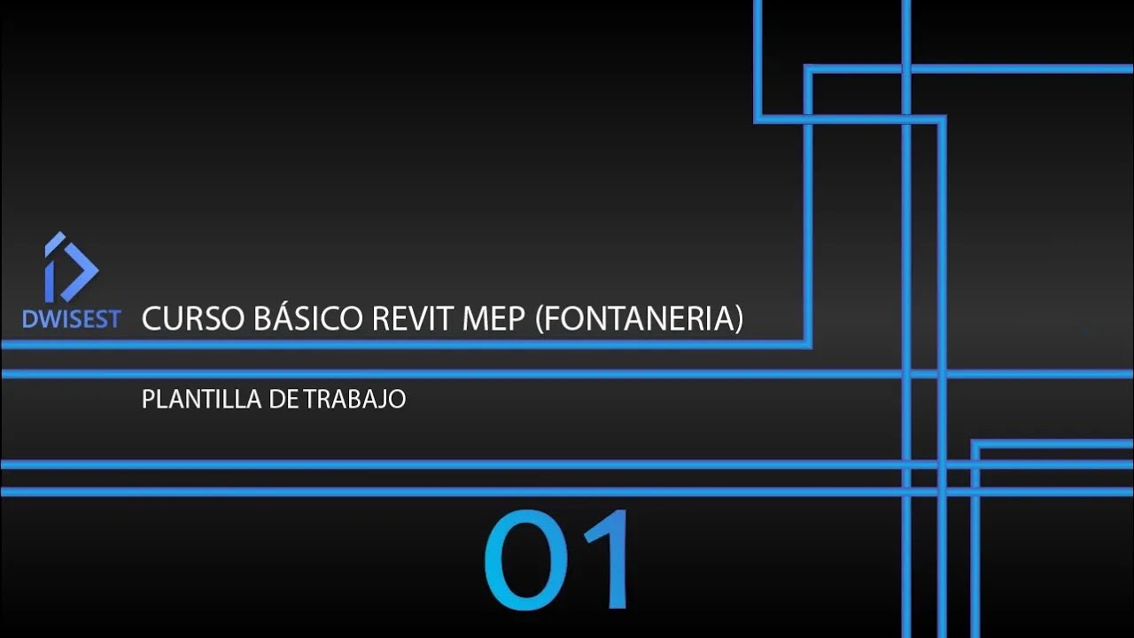 Revit MEP 2019 (Fontaneria) Plantilla de trabajo - Tutorial básico 01