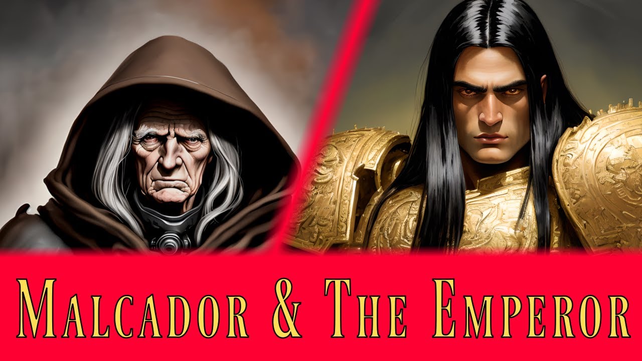 MALCADOR & THE EMPEROR OF MANKIND - Warhammer 40k Voice Over (THE BOARD IS SET)