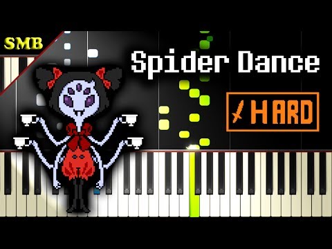 Undertale Spider Dance Piano Tutorial