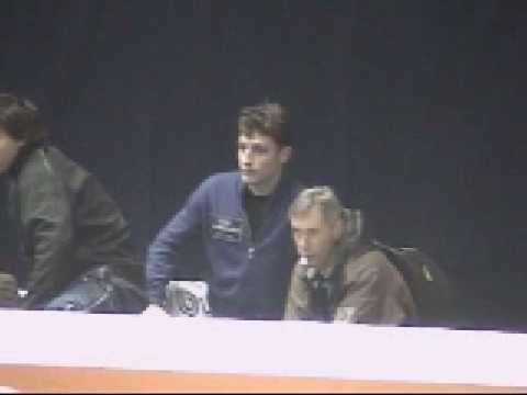Brian Joubert - Alban Preaubert 2.  2008 EC Zagreb