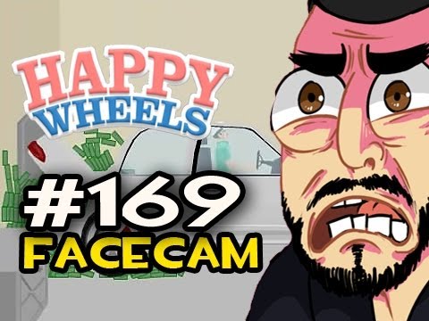 Happy Wheels w/Nova Ep.169 FACECAM - WORST ROBBERY EVER!