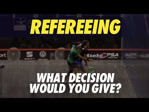 Refereeing: Welily V Gohar - Stroke