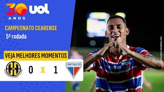 FORTALEZA VENCE HORIZONTE E AVANÇA NA LIDERANÇA DO GRUPO; VEJA MELHORES MOMENTOS