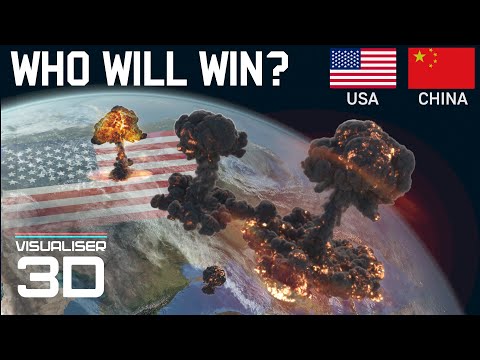 Nuclear War AI Simulation - CHINA vs USA
