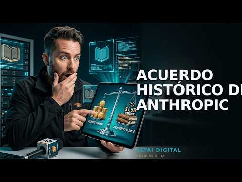 IA: Anthropic deberá pagar USD 1.500 millones a autores por piratear libros para entrenar a Claude