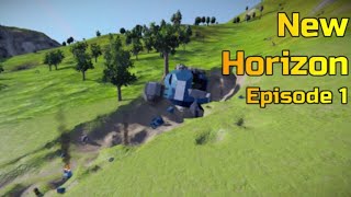 Space Engineers Role Play | New Horizon | Ep. 1 |  Wrecked