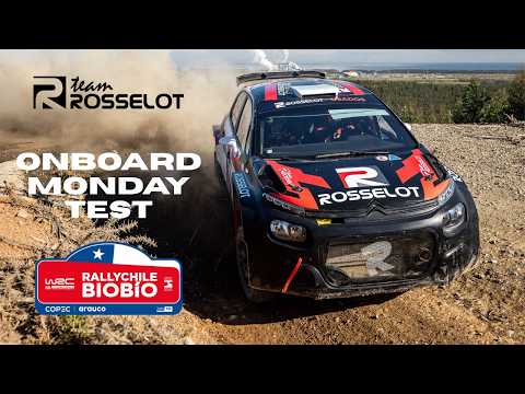 Empezó el Mundial de Rally - Onboard Monday Test