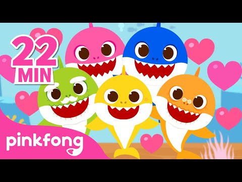 💖 Sweet Love Song Compilation | Skidamarink | I Love You Songs | Pinkfong Official