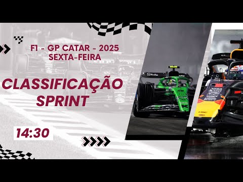 FORMULA 1 AO VIVO | CLASSIFICAÇÃO SPRINT - GP CATAR LUSAIL LIVE TIMING