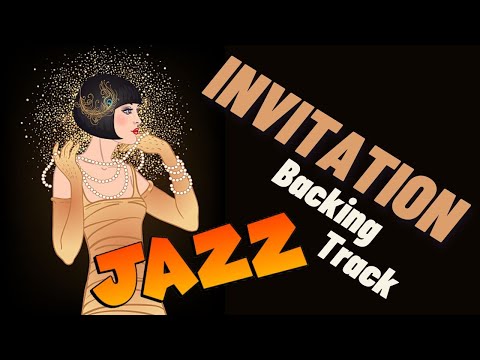 Invitation jazz backing track