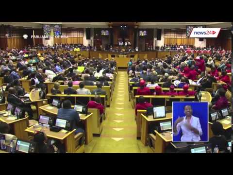 Watch the moment EFF MP Godrich Gardee called President Zuma "Mr Zupta"