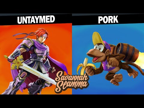 Savannah Slamma 73 WINNERS SEMI - Untaymed (Roy) Vs. Pork (Diddy Kong) SSBU Tournament
