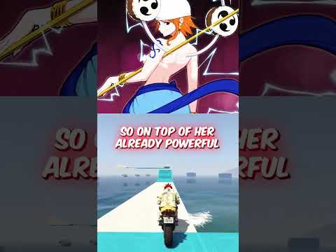 How Nami Can Defeat All 4 Yonkos 😮 (EXPLAINED) #shorts #anime #onepiece
