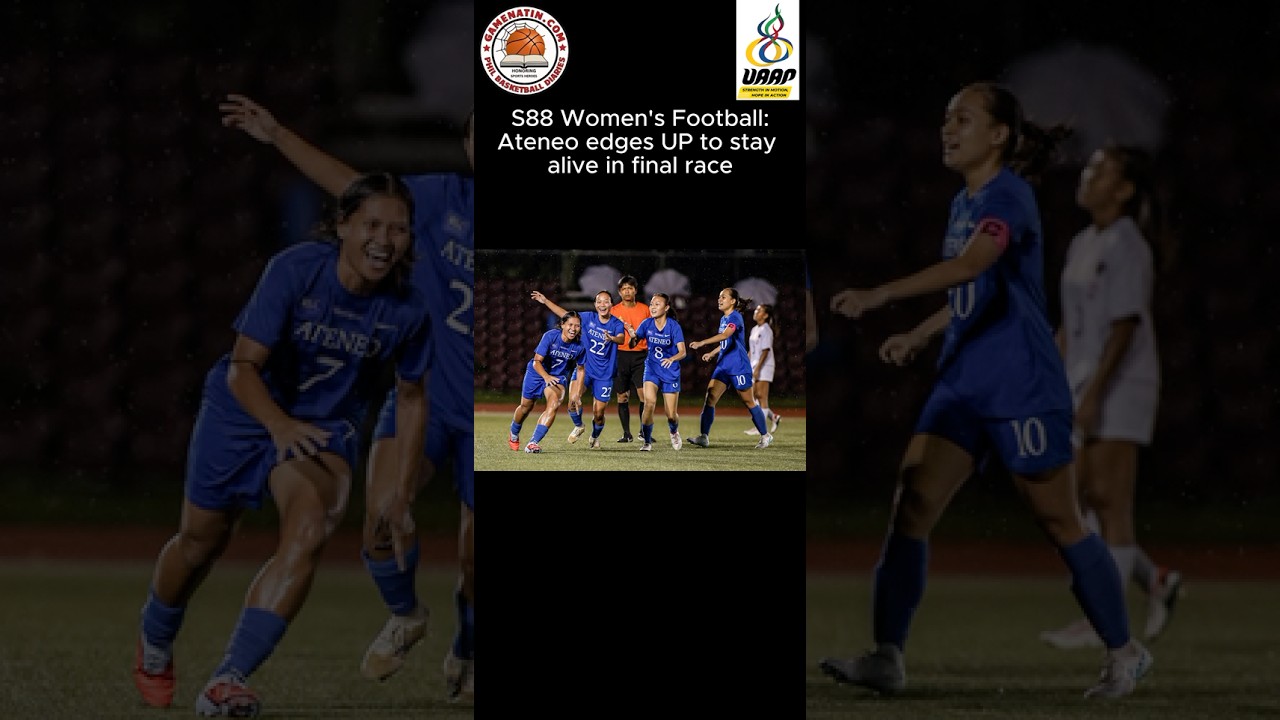 UAAP Women's Football: Ateneo keeps Finals hope alive after nipping UP