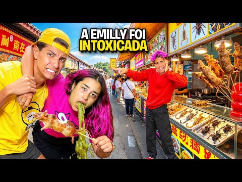 PROVAMOS ANIMAIS VIVOS NA CHINA *Emilly passou mal … 