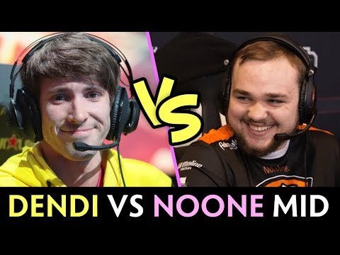 DENDI vs S-Tier mider NOONE — mid LEGEND vs mid GOD