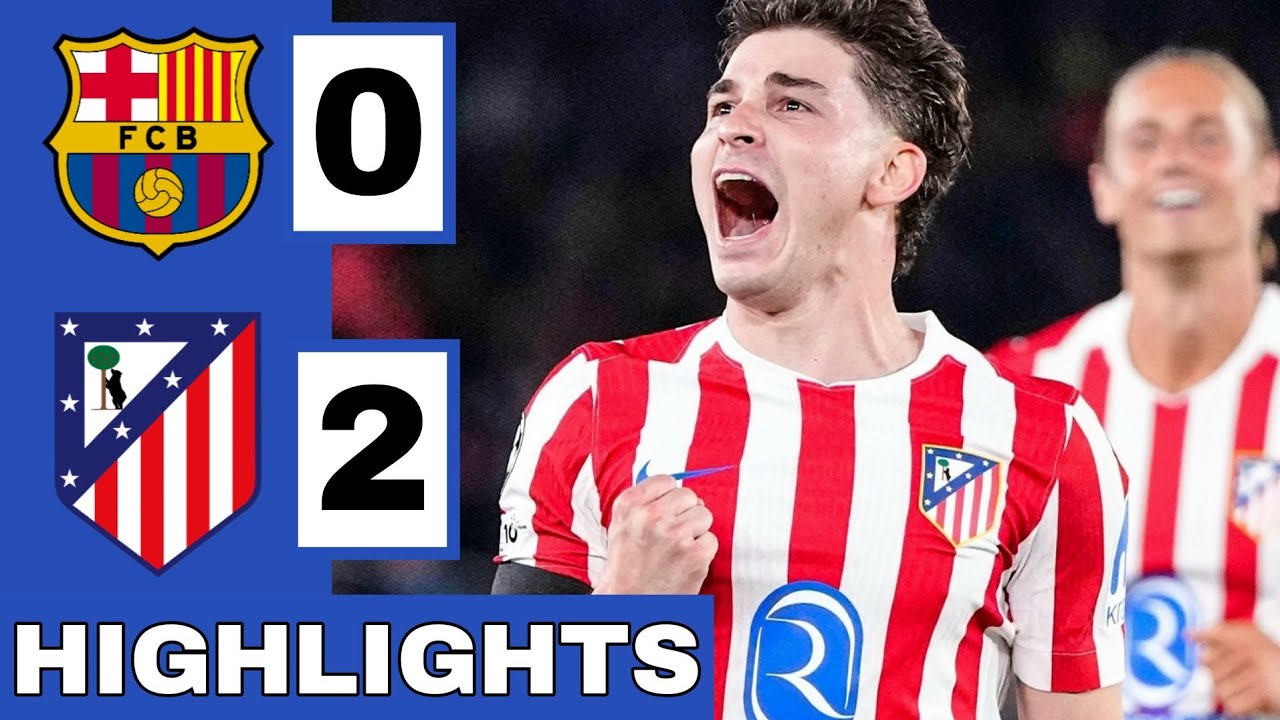 🔴Barcelona vs Atletico Madrid (0-2) Extended HIGHLIGHTS | UEFA Champions League Quarter-Finals