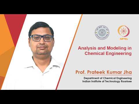 Lecture 60 Artificial Intelligence Machine Learning in Chemical Engineering