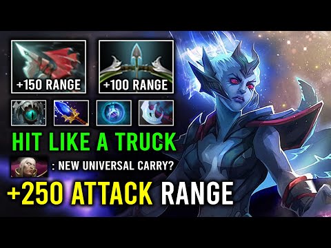 +535 Damage Per Hit NEW Universal Hyper Carry 1v5 Nether Swap 250 ATK Range Vengeful Spirit Dota 2