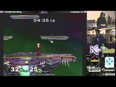 PNWR SSBM LQF - PL|EMP|Mew2King (R-SHI) vs Laudandus (B-SHI)
