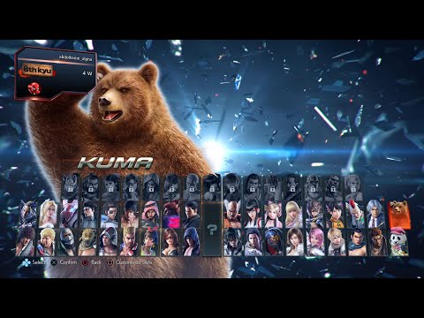 TEKKEN 7 Gameplay Walkthrough kuma (PS5) - No Commentary