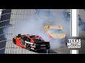 Massive Crash | Almirola, Busch brothers trigger big wreck at Texas | NASCAR Cup Series