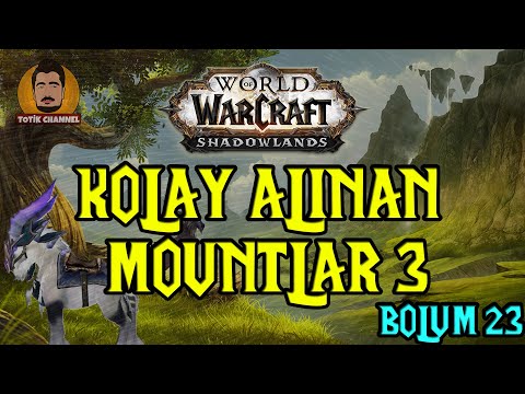 Farm ile Kolayca Alınan 8 Binek : Talbuk (WoW Shadowlands Bölüm 23)