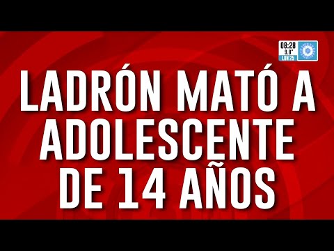 Ladrón mató de una puñalada a pibe de catorce años y se dio a la fuga