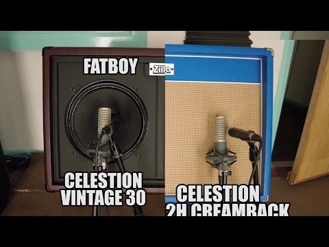 ZILLA VS ZILLA - Fatboy vs Studio Pro - 2x12 Shootout - Cab Comparison