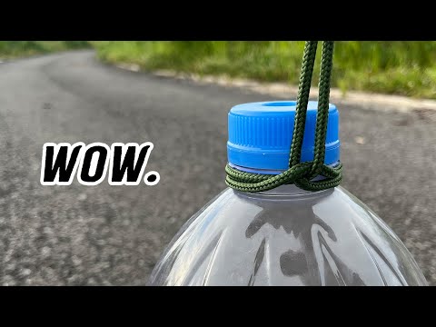 Bottle sling knot- "jug sling" :The EASIEST Way EVER!